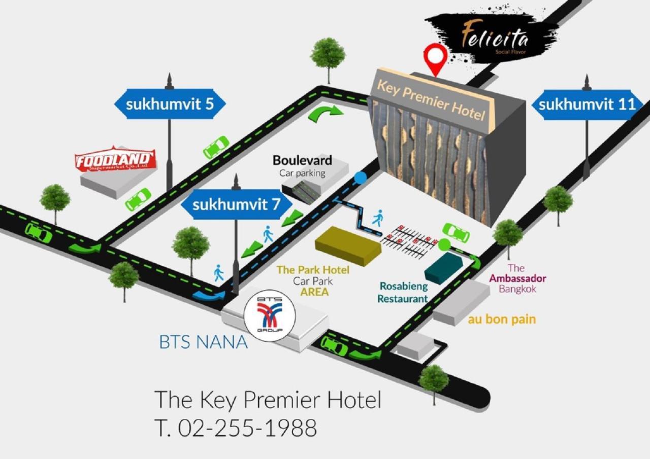 The Key Premier Hotel Sukhumvit Bangkok Bagian luar foto